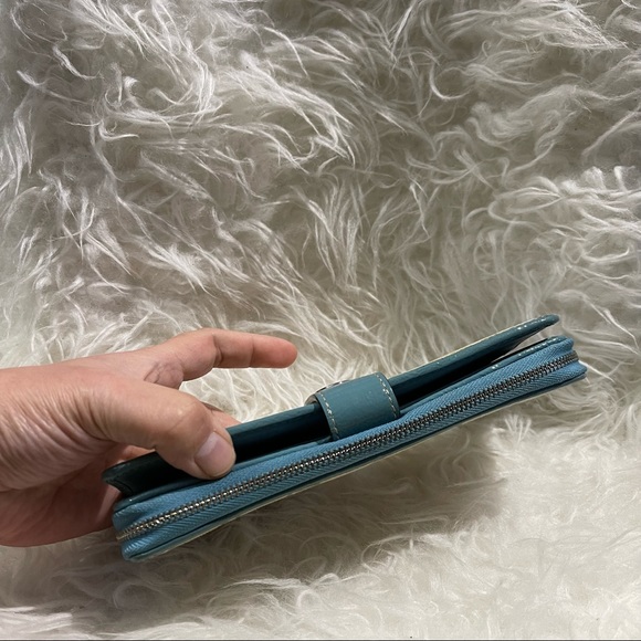 Coach Patchwork Long Zip Wallet - Picture 4 of 9